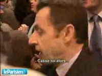 Sarkozy: "Hau ab, Du Depp"