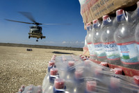 Dringend benötigtes Wasser erreicht Haiti.