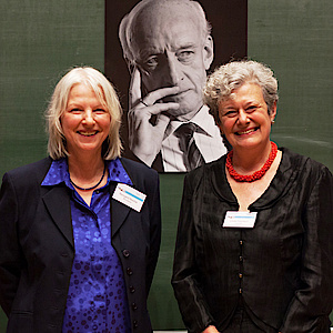 Linda Hutcheon and Reingard M. Nischik in Konstanz
